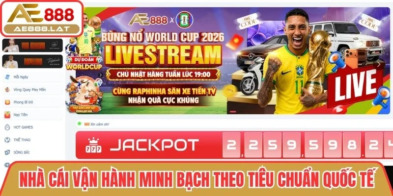 Vận hành minh bạch theo tiêu chuẩn quốc tế