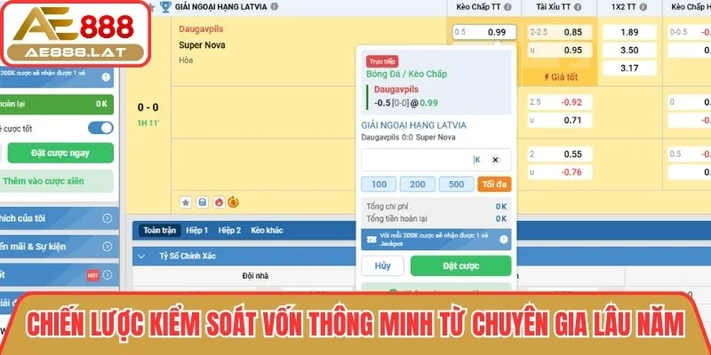 Chiến lược kiểm soát vốn thông minh từ chuyên gia lâu năm