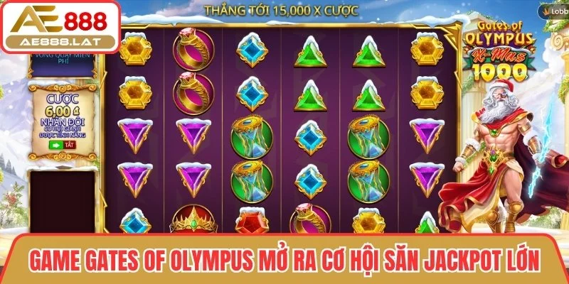 Game Gates of Olympus mở ra cơ hội săn jackpot lớn